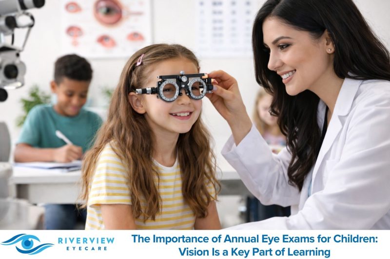 The Importance of Annual Eye Exams for Children: Vision Is a Key Part of Learning